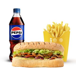 Комбо меню Донер з курочкою (450г)