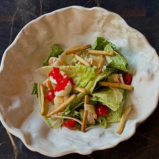 Цезар з тигровою креветкою