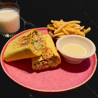 Шаурма Мексиканська + Айран (400г)