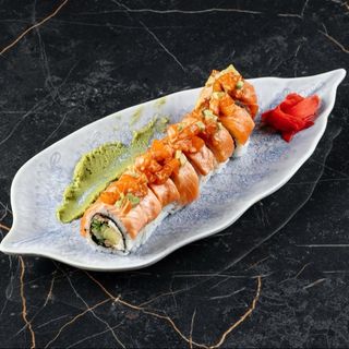 Філадельфія з трьома видами шотландського лосося