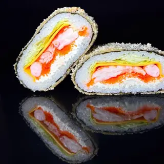 Суші бургер з креветкою (315г)