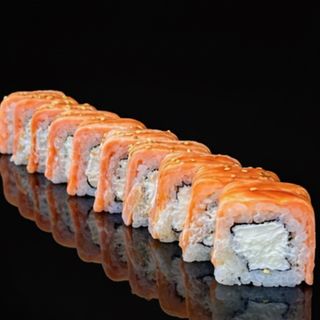 Рол Філадельфія з запеченим лососем