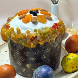 Паска традиційна з родзинками 600 г