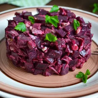 Салат з буряком та куркою (280г)