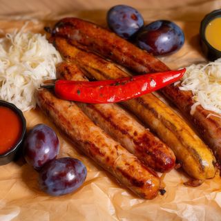 Сет крафтових ковбасок від шефа