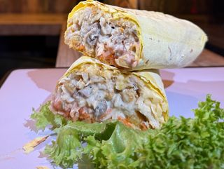 Шаурма МАКСІ подвійне мʼясо та сир (630 гр)