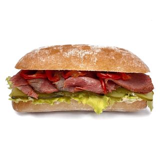 Чіабата з пастрамі яловичини (300г)