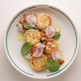 Солоні сирники з грибним соусом 300г