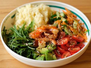 Боул з криветкою