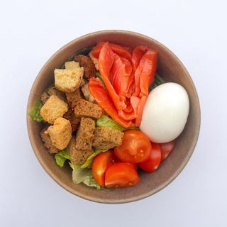 Салат "Цезар" з лососем 290г