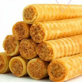 Трубочки зі згущенкою