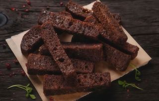 Грінки з часником та зеленню (200г)