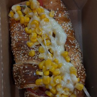 Солоний кюртош з куркою