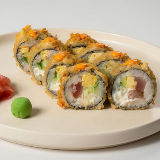 Смажений рол з тунцем у фритюрі (280г)