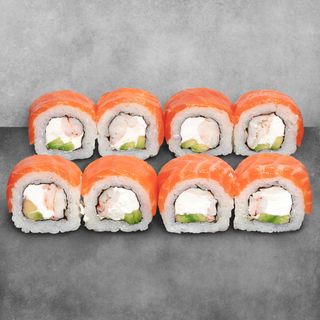 Рол "Філадельфія з лососем та  креветкою" (295г)