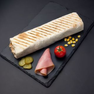 Лаваш з шинкою