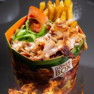 Донер-бокс зі свининою