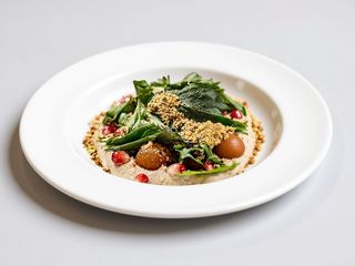 Запечений баклажан з томатами та зеленню (200г)