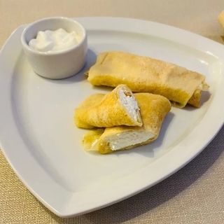 Млинці з сиром