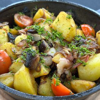 Пательня з беконом