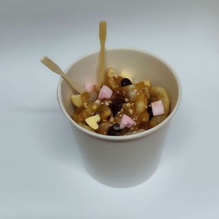 Смажені варенички з маком та горішками