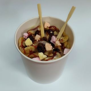 Смажені варенички з вишнею