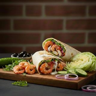 Шаурма з креветкою 