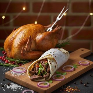 Шаурма арабська з індичкою