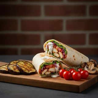 Шаурма з баклажаном (600г)