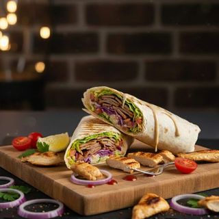 Шаурма куряча з подвійним м’ясом (750г)