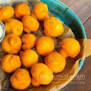 Грибочки фрі з соусом пікантний 