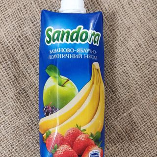 Нектар банан, яблуко,полуниця 0,5