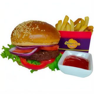 BBQ БУРГЕР(ГОСТРИЙ) МЕНЮ