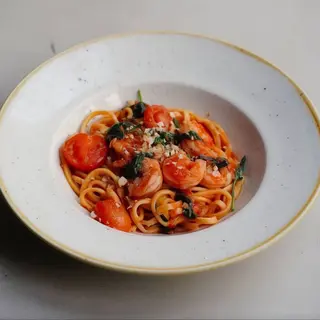Паста з креветками (330г)