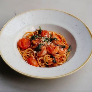 Паста з креветками (330г)