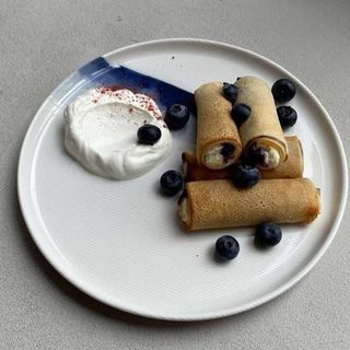 Млинці "чорнична ніч"