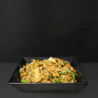 Рис з овочами та морепродуктами (380Г)