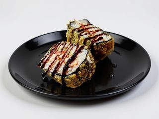 Суші бургер з креветкою