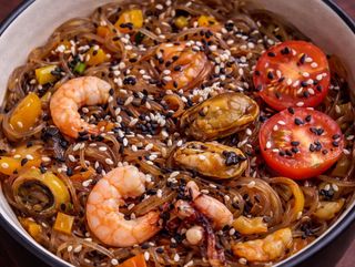 Фунчоза з морепродуктами 