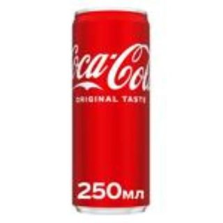 Кока-кола 0,25л з/б