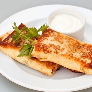 Млинці з мʼясом 