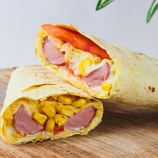 Каліфорнійський хот-дог у лаваші