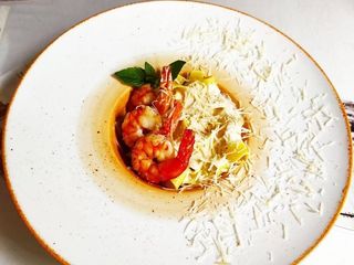 Паста з креветками