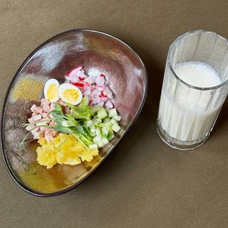 Окрошка з куркою