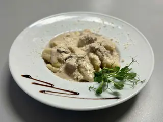 Ньоки з грибами у вершках