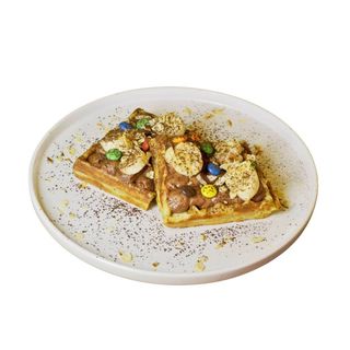 Бeльгійська вафля з нутеллою