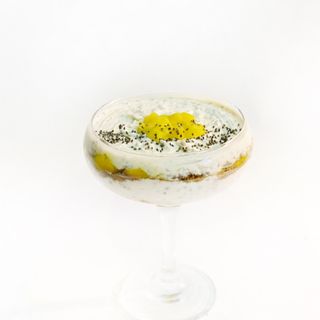 Десерт з насінням чіа