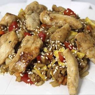 Рис Тяхан з куркою (380г)