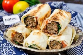 Кебаб в лаваші (зі свинини)