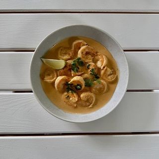 Хвости тигрових креветок  по-тайськи